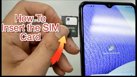 How to Insert sd card and sim card in s